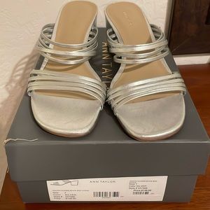 Adalina leather block heel sandal